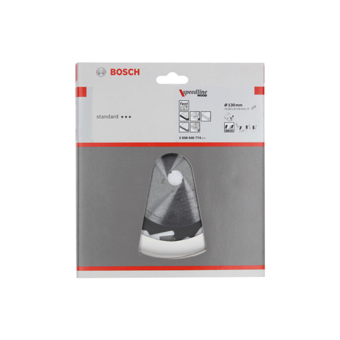 Lame de scie circulaire Bosch Speedline Bois 130 x 16 x 2,0 mm 9