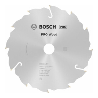 Lame de scie circulaire Bosch Bois standard pour scie circulaire manuelle