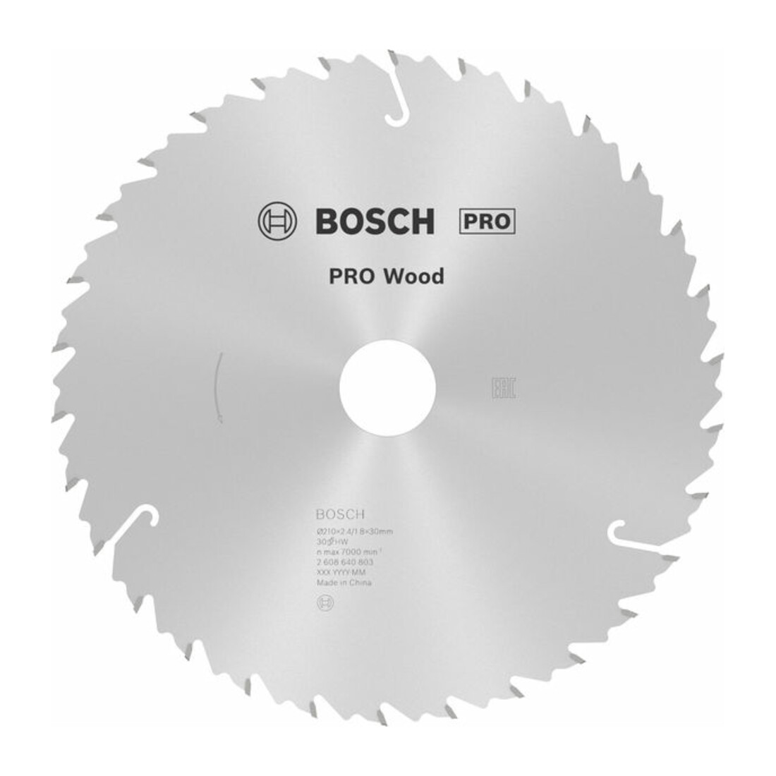 Lame de scie circulaire Bosch Speedline Bois 210 x 30 x 2,4 x 2,4 mm 30