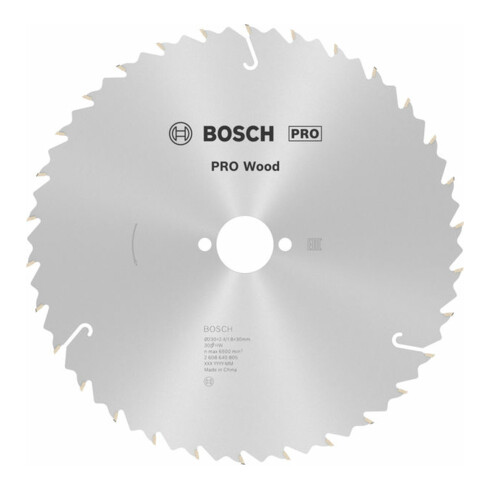 Lame de scie circulaire Bosch Speedline Bois 230 x 30 x 2,4 x 2,4 mm 30
