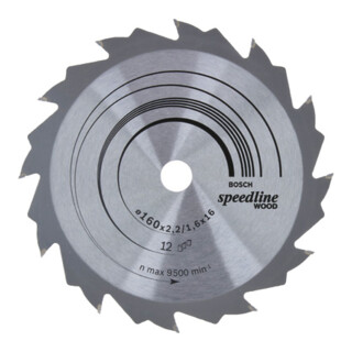 Lame de scie circulaire Bosch Bois standard pour scie circulaire manuelle
