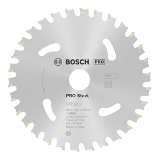 Norme Bosch pour l'acier HB mm
