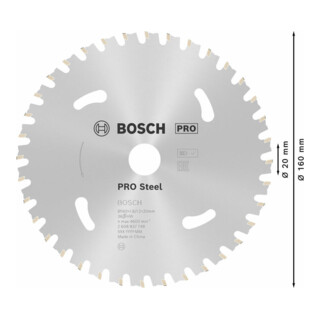 Norme Bosch pour l'acier HB mm