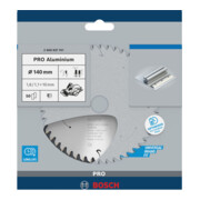 Lame de scie circulaire Bosch Standard pour aluminium, 140x1.6/1.1x10, 50 dents-5