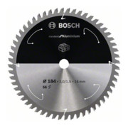Lame de scie circulaire Bosch Norme pour l'aluminium pour les scies à tronçonner et les scies à onglet sans fil