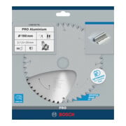Lame de scie circulaire Bosch Norme pour l'aluminium pour les scies à tronçonner et les scies à onglet sans fil-5