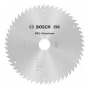 Lame de scie circulaire Bosch Norme pour l'aluminium pour les scies à table sans fil