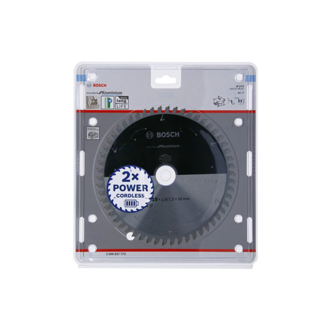 Lame de scie circulaire Bosch Norme pour l'aluminium pour les scies à table sans fil
