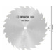 Lame de scie circulaire Bosch Standard pour bois, 165x1.5/1x10, 24 dents