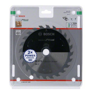 Lame de scie circulaire Bosch Norme pour le bois pour les scies sans fil