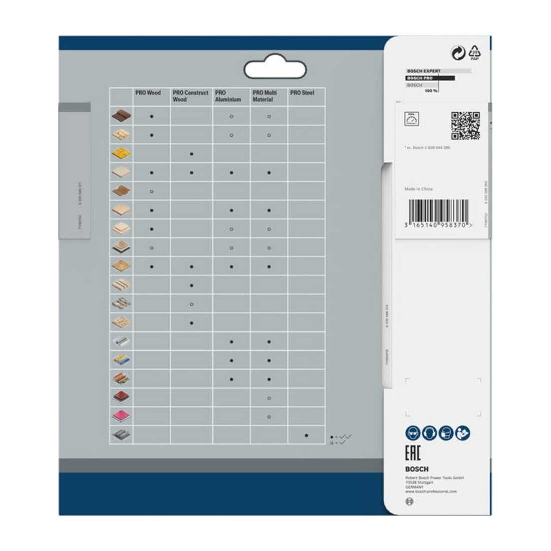 Lame de scie circulaire Bosch Standard pour bois, 173x1,5/1x20, 24 dents
