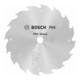 Lame de scie circulaire Bosch Standard pour bois, 184x1.6/1.1x16, 16 dents