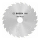 Lame de scie circulaire Bosch standard pour bois, 190x1.6/1.1x20, 24 dents