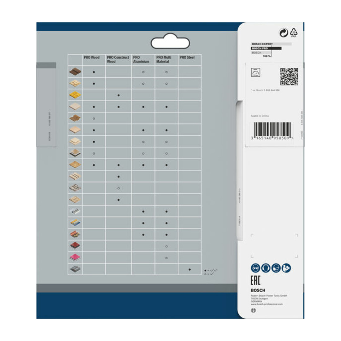 Lame de scie circulaire Bosch Standard pour bois, 190x1.6/1.1x30, 48 dents