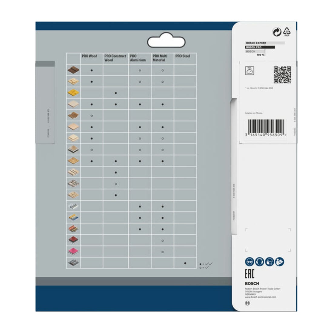 Lame de scie circulaire Bosch Standard pour bois, 190x1.6/1.1x30, 48 dents