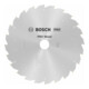 Lame de scie circulaire Bosch Standard pour bois, 250x2.2/1.6x30, 24 dents