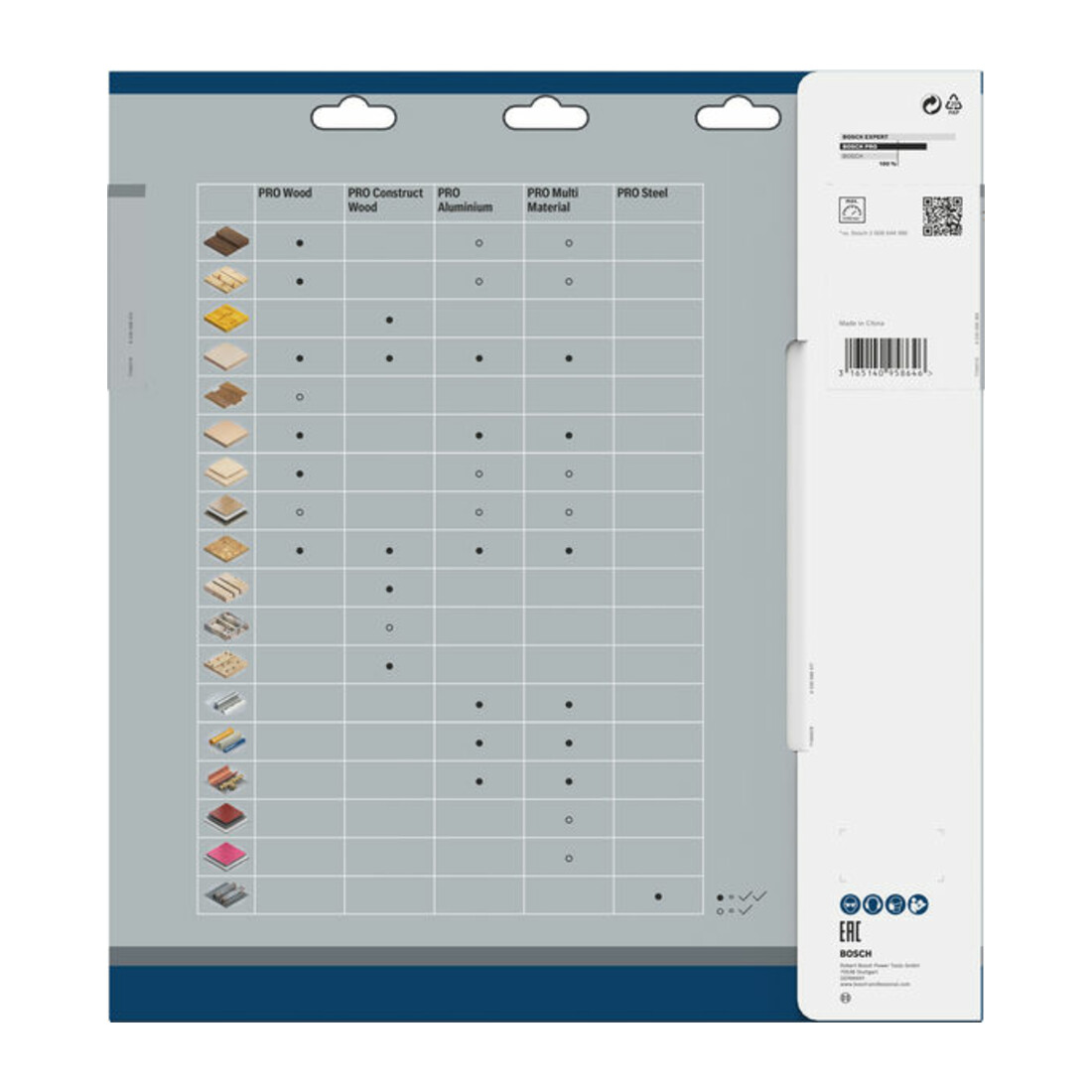 Lame de scie circulaire Bosch Standard pour bois, 305x2.2/1.6x30, 40 dents