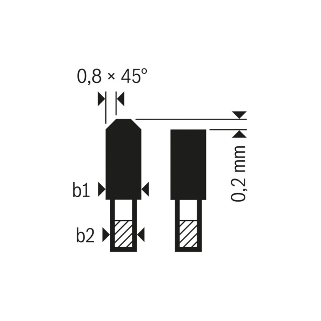 Lame de scie circulaire Bosch Best plastic Pour les scies à table coulissante horizontale/verticale et les scies à table 30 mm 3,2 mm