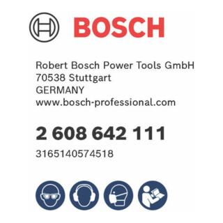 Lame de scie circulaire Bosch Best Holz Pour les scies à table coulissante horizontale/verticale et les scies à table 30 mm