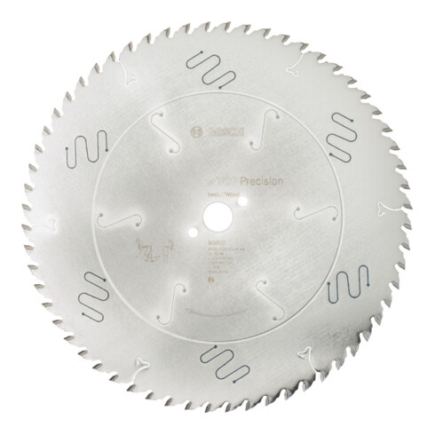 Lame de scie circulaire Bosch Top Precision Best for Wood 400 x 30 x 4 mm 60