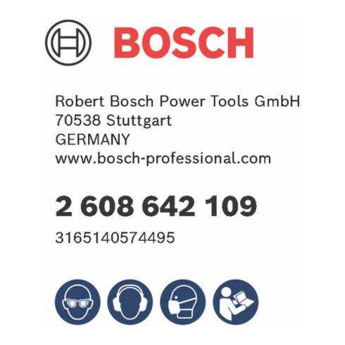 Lame de scie circulaire Bosch Best plastic Pour les scies à table coulissante horizontale/verticale et les scies à table 30 mm 3,2 mm