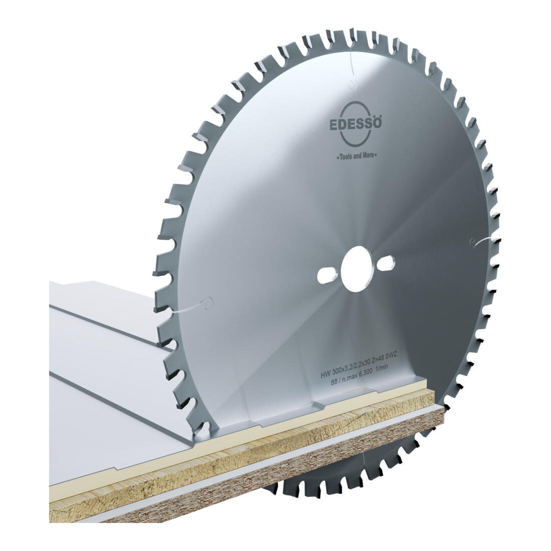 Lame de scie circulaire de précision EDESSÖ MULTImat Super-WZ, HW 400x3,5/2,5x30 Z=60 SWZ