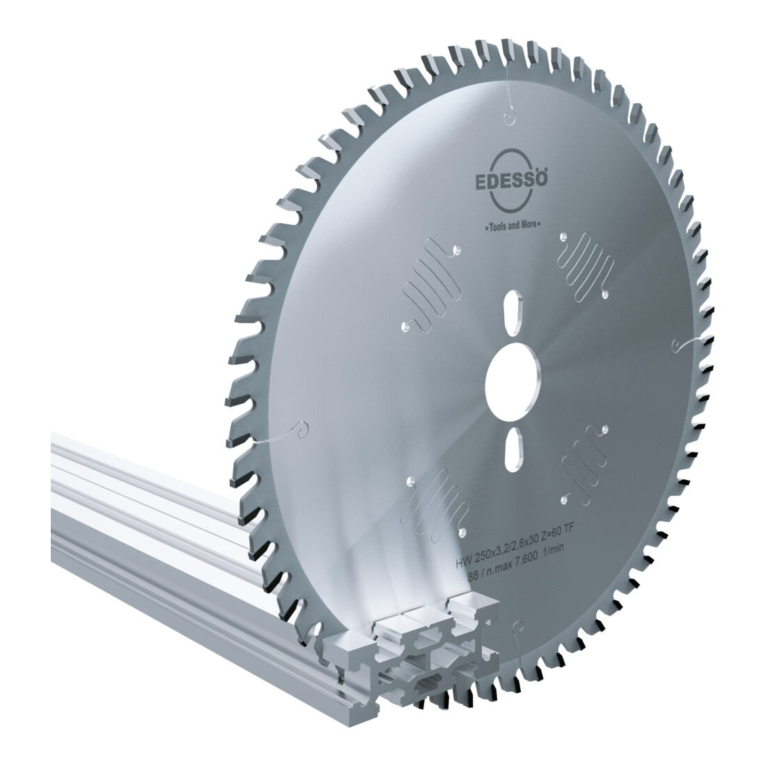 Lame de scie circulaire de précision EDESSÖ TFpos (NE) multi-dents, HW 350x3,6/3,0x32 Z=84 NE pos