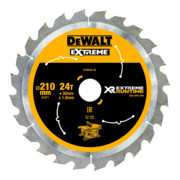 Lame de scie circulaire DEWALT fixe 210/30 mm 24WZ/FZ DT99565-QZ