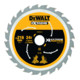 Lame de scie circulaire DEWALT fixe 216/30 mm 24WZ/FZ DT99568-QZ-1