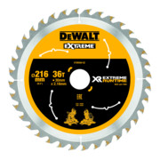 Lame de scie circulaire DEWALT fixe 216/30 mm 36WZ/FZ DT99569-QZ