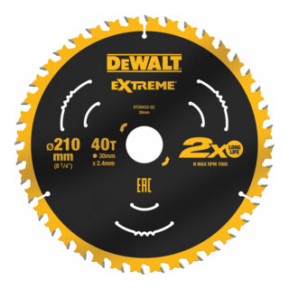Lame de scie circulaire DEWALT stat.