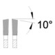 Lame de scie circulaire EDESSÖ à dents multiples, HW 165x2,8/1,8x20 Z=52 W