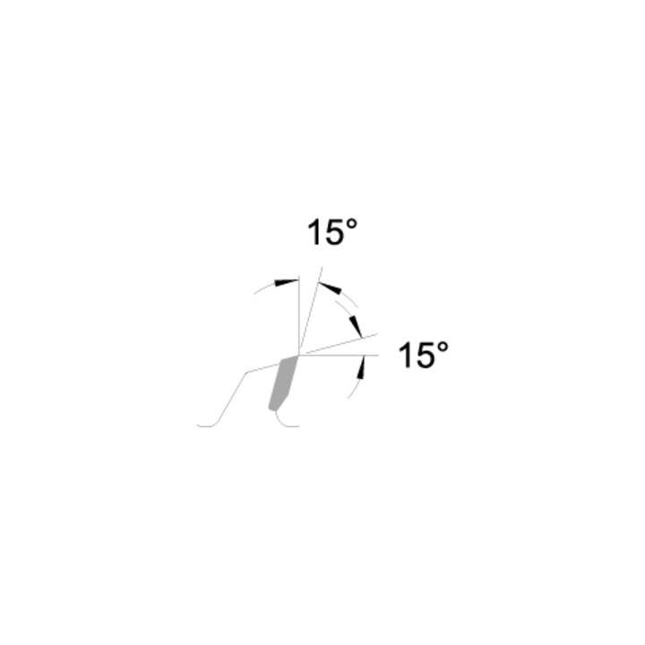 Lame de scie circulaire EDESSÖ à dents multiples, HW 180x2,6/1,6x30 Z=36 W