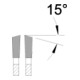 Lame de scie circulaire EDESSÖ à dents multiples, HW 210x2,8/1,8x30 Z=40 W