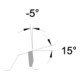 Lame de scie circulaire EDESSÖ coupe avec précision et finition d'une dent alternée angle de coupe négatif multi-dent, HW 250x3,2/2,2x30 Z=60 W neg-3