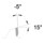 Lame de scie circulaire de précision, dents multiples en carbure de tungstène, forme WZ-neg.-2
