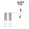 Lame de scie circulaire de précision, dents multiples en carbure de tungstène, forme WZ-neg.-3