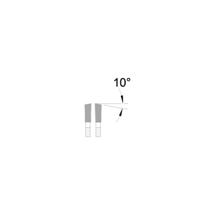 Lame de scie circulaire EDESSÖ coupe de précision de finition dent alternée angle de coupe négatif dent multiple, HW 216x2,8/1,8x30 Z=48 W neg