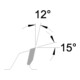 Lame de scie circulaire de précision EDESSÖ à tronçonner QW, HW-3