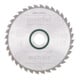 Lame de scie circulaire HW/CT 190 x 30 x 2,2/1,4, nombre de dents 36, affûtage en biseau alterné, angle d'attaque 5° metabo