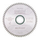 Lame de scie circulaire HW/CT 210 x 30 x 2,4/1,6, nombre de dents 64, denture plate/denture trapézoïdale, angle d'attaque 5° nég. metabo