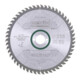 Lame de scie circulaire HW/CT 216 x 30 x 2,4/1,8, nombre de dents 60, denture plate/denture trapézoïdale, angle d'attaque 5° nég. metabo