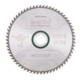 Lame de scie circulaire HW/CT 216x30x2,4/1,6, nombre de dents 64, denture plate/denture trapézoïdale, angle d'attaque 10°. metabo