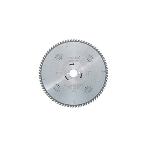 Lame de scie circulaire HW/CT 230 x 30 x 2,6/1,8, nombre de dents 60, affûtage en biseau alterné, angle d'attaque 5° metabo