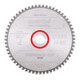 Lame de scie circulaire HW/CT 250 x 30 x 2,4/1,8, nombre de dents 60, affûtage en biseau alterné, angle d'attaque 5° nég. metabo-1