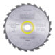 Lame de scie circulaire HW/CT 254 x 30 x 2,4/1,6, nombre de dents 24, affûtage en biseau alterné, angle d'attaque 20° metabo