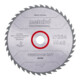Lame de scie circulaire HW/CT 254 x 30 x 2,4/1,6, nombre de dents 40, affûtage en biseau alterné, angle d'attaque 20° metabo