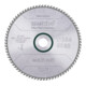 Lame de scie circulaire HW/CT 254 x 30 x 2,4/1,6, nombre de dents 80, denture plate/trapézoïdale, angle d'attaque 5° metabo-1