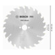Lame de scie circulaire Optiline Wood 160 x 20/16 x 1,8 mm, 24