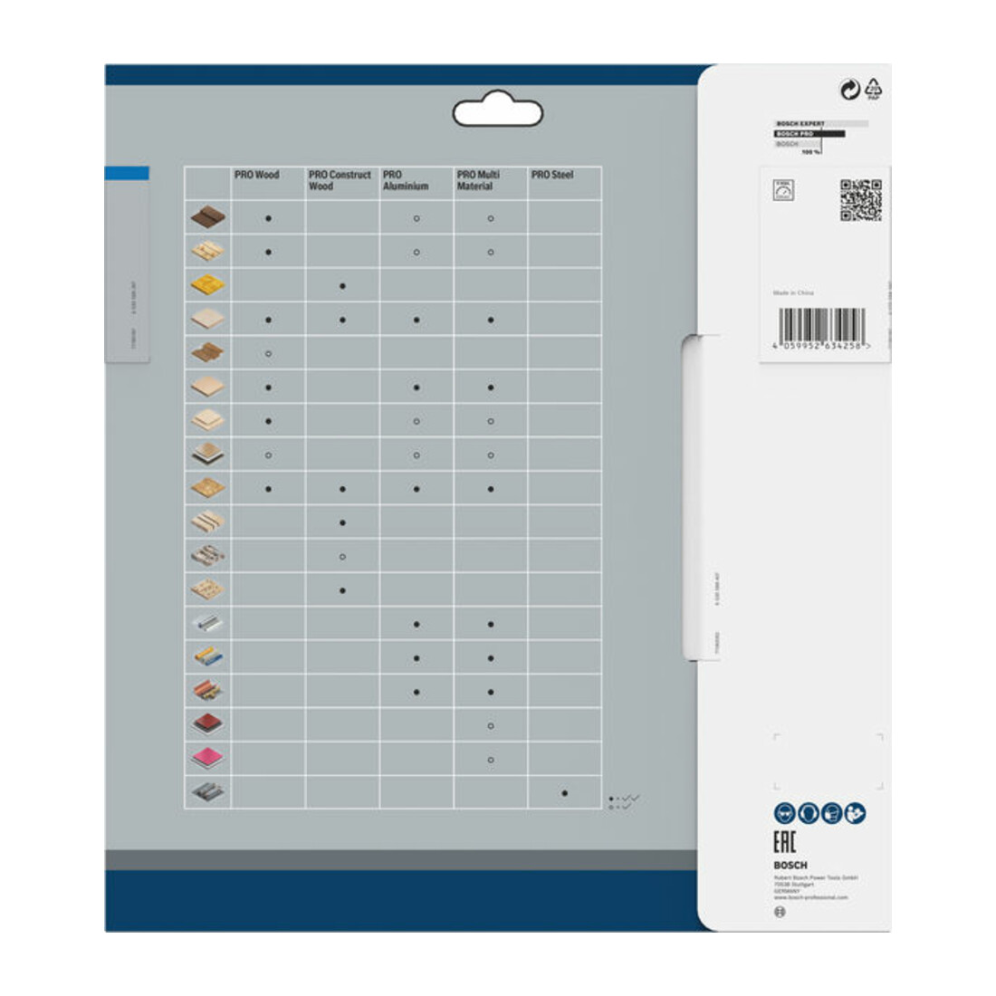 Lame de scie circulaire Standard for Aluminium Bosch, 254 x 30, 68 dents